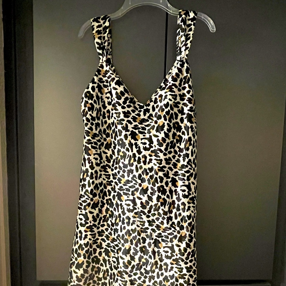 Slip Dress Animal Print